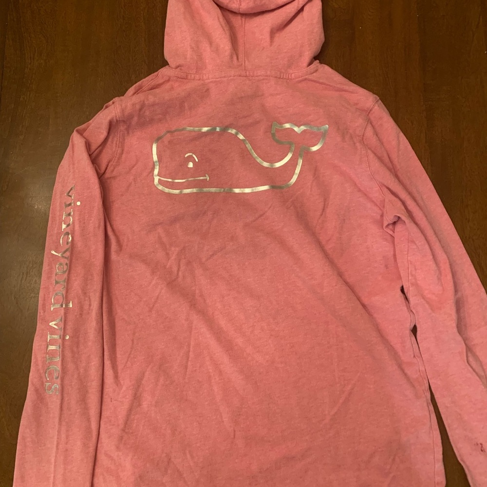 Vineyard vines girls hooded pull over